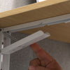 Wall Mounted Drop-Leaf Folding Floating Table Hanging Computer Desk Small Space