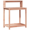 Iiaky Potting Table with Shelves 82.5x50x109.5 Solid Wood ,Wooden Garden T5Z2