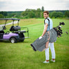 Lightweight Golf Cart Bag Golf Bag 14-Way Full Length Dividers Pink SVE38456JUSP