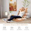Padded Gaming Sofa Chair with Back Support for Adults and Teens-Apricot