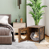 Industrial Cat Litter Box Enclosure Cat House Side Table Cat Washroom Furniture