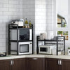 Kitchen Corner Shelf Expandable Microwave Oven Rack Stand Storage Holder 1-3Tier
