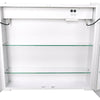 LED Bathroom Mirror Cabinet Wall Mounted Storage Cupboard Bluetooth Demister