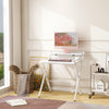 Foldable Computer Desk Folding PC Table Small Home Office Study Desk Bedroom