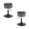 2x 360° Swivel Bar Stools Gas Lift Adustable Height Barstools Breakfast Cafe Pub
