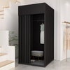 Pool Side Clothe Changing Room Portable Privacy Cabana Camping Sun Shelter Black