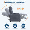 Recliner Armchair for Living Room, Recliner Chair with Adjustable Legrest