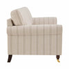 Dusk Sicily Linen Stripe 2 Seater Sofa RRP £699