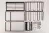 Electric Drill Storage Rack Floating Shelf WallMount Power Tool Organizer 8-slot