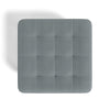 Linen Fabric Footstool Foot Rest Stool Pouffe Ottoman Seat Living Room Furniture