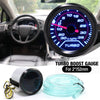 52mm Turbo Boost Pressure Pointer Gauge Meter Smoked Dials 30Psi Pob LED