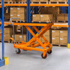 Hydraulic Table Lift Scissor Platform 500KG Mobile Cart Trolley Truck Manual
