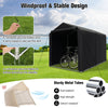 Outdoor Motorcycles Storage Shed Portable Garage Shelter Heavy-duty Carport