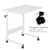 Adjustable Height Sofa Bed Side End Coffee Table on Wheels Laptop Notebook Desk