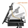 Height Adjustable Art Desk Drafting Table Portable White Drawing Table for adult