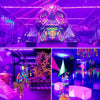 36W UV LED Blacklight Party Ultraviolet Strip Lamp Disco Club Fluorescent Decor