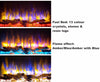 Endeavour Fires Runswick Wall Mounted Electric Fire, 220/240Vac, 50 Hz, 1&2kW