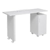 Pro Manicure Nail Art Table Beauty Salon Technician Station Desk Storage Drawers