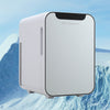 16L Portable Mini Fridge Car Electric Cooler Warmer Bedroom Ice Box Office Home
