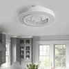 LED Ceiling Fan with Lighting LED Light Adjustable Wind Speed Remote Decor
