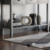 Console Table 3 Drawer Grey Storage Wood Side Sofa Hallway Entrance Furniture