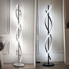5FT Nordic Spiral Floor Lamps LED Corner Lamp Standing Light for Living Room
