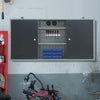Wall Mounted Hanging Lockable Tool Garage Storage Cupboard Metal Chest Cabinet