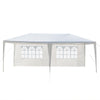 10'X20' Outdoor Party Tent Canopy Patio Wedding Gazebo w/ 4 Removable Sidewalls
