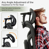 Office Chair Reclinable Swivel Armrest Headrest Adjustable W/Footrest Two Color