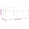 Folding Party Tent with Sidewalls Garden Camping Gazebo Pavilion Marquee B3Y7