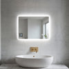 LED Illuminated Bathroom Mirror Demister with Lights Touch IP44 45x60/60x45CM