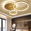 LED Ceiling Light 3/5/6/8 Rings Chandelier Lamp Living Room Bedroom Pendant Lamp