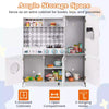 Pretend Play Kitchen Kids Wooden Toy Set Kitchen Accessory Playset