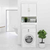Bathroom Organizer Over the Toilet Storage Cabinet w/Open Shelf