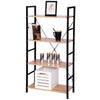 4/5 Tier Bookshelf Storage Rack Plant Standing Display Shelving Unit Living Room