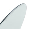 Bathroom Round/Oval Borderless Thin Mirror Washbasin Makeup Mirror Wall Mounted