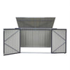 Panana Steel Garden Storage Shed Bike Metal Pent Roof Tool Shed House