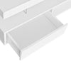 Coffee Table LED White High Gloss Sofa Side Table Living Room Centre Tea Table