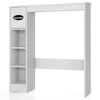 Over The Toilet Storage Cabinet Multifunctional Storage Rack w/Adjustable Shelve