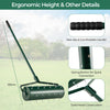 53CM Garden Manual Lawn Aerator Rolling Aerator Lawn Tool Push Grass Aeration