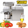 Auto Oil Press Machine Stainless Steel Cold Hot Oil Extraction Expeller Presser