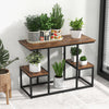 Rustic TV Console Table for 50 Inches TVs Industrial Sofa Table Display Rack