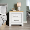 White Bedroom Furniture Set Matt Wardrobe Chest of Drawer Bedside Table Cabinet
