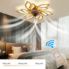 Stylish Ceiling Fan Light Dimmable LED Fan Lamp Bedroom Living Room APP Control