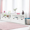 Kids Toy Storage Organizer 3-Drawer Toy Chest Toy Cube Shelf w/Large Open Shelf