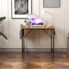 Modern Computer Desk Laptop PC Study Table Home Office Desk with Side Bag 80cm