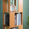 4/6-Tier Corner Display Cabinet Shelf Cupboard Tall Storage Bookcase Home Decor