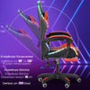 Gaming Chair with RGB LED illuminat Ergonomic Computer Swivel Office Chair Hllae