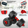 30 kg Dumbbell Barbell Weight Set Pair of Hand Weights Gym Fitness Workout