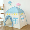 Blue Childrens Kids Pop Up Play Tent Girls Playhouse In/Outdoor Princess Castle